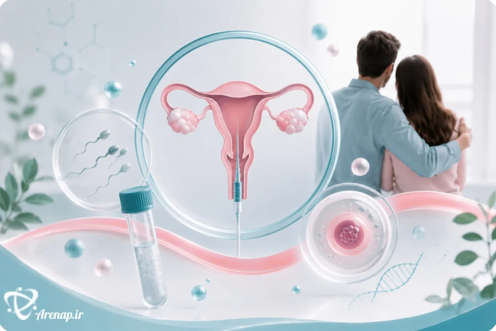 روش IUI یا تلقیح داخل رحمی - آرناپ