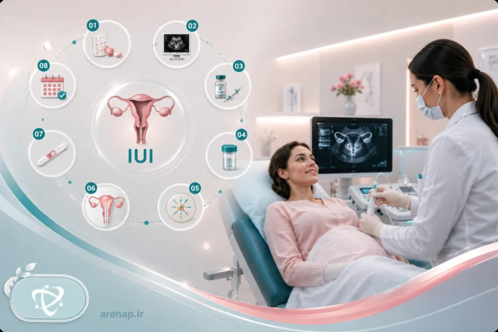 مراحل انجام روش IUI از صفر تا صد - آرناپ