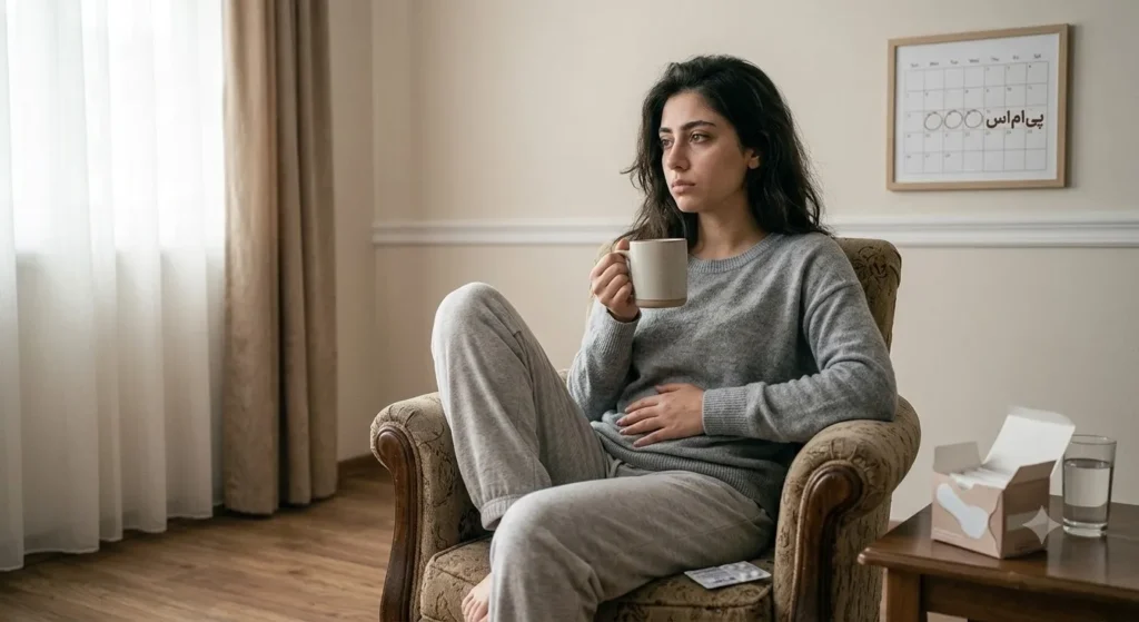 سندرم پیش از قاعدگی (PMS) 