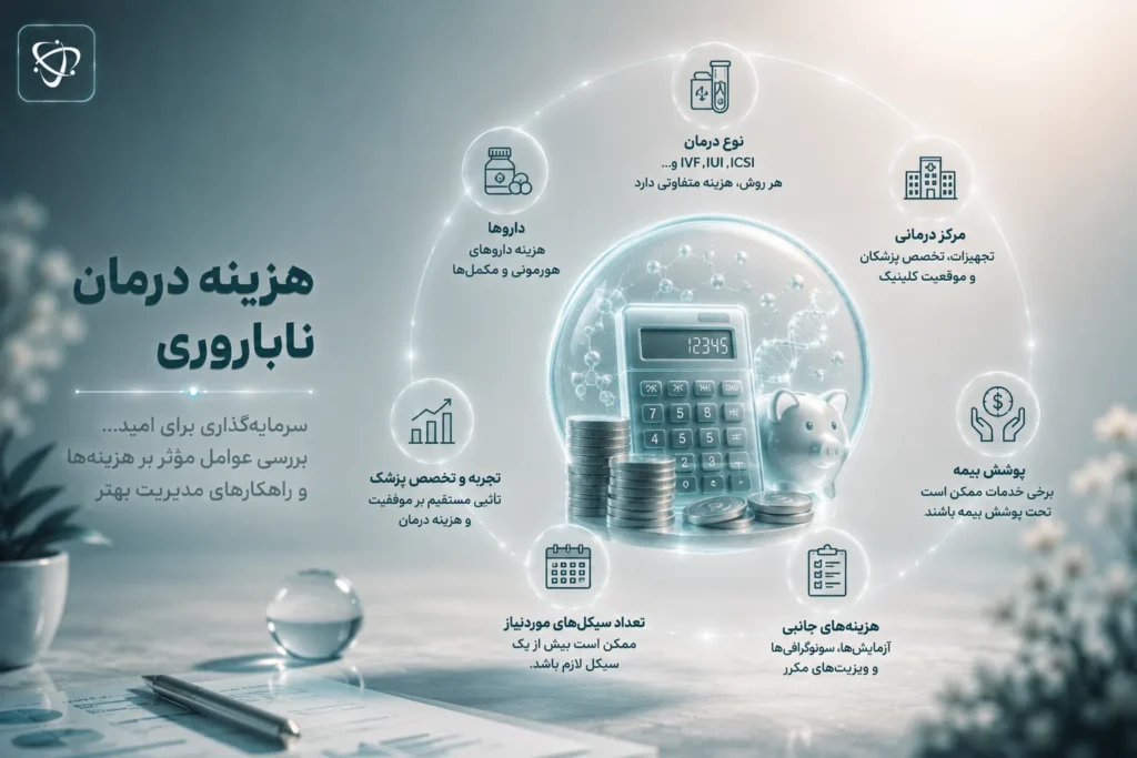 هزینه درمان ناباروری با IUI و IVF در ایران - آرناپ