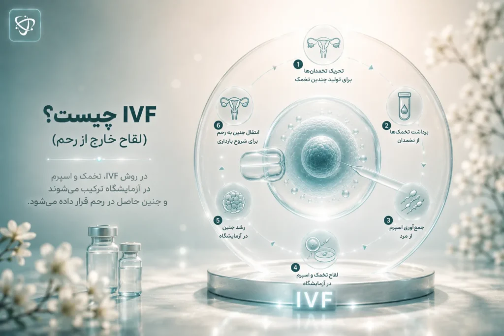 IVF چیست و چگونه انجام می‌شود - آرناپ