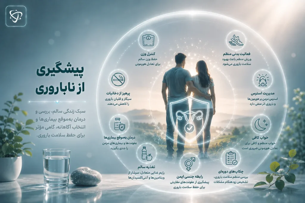 راهکارهای پیشگیری از ناباروری در زنان و مردان - آرناپ