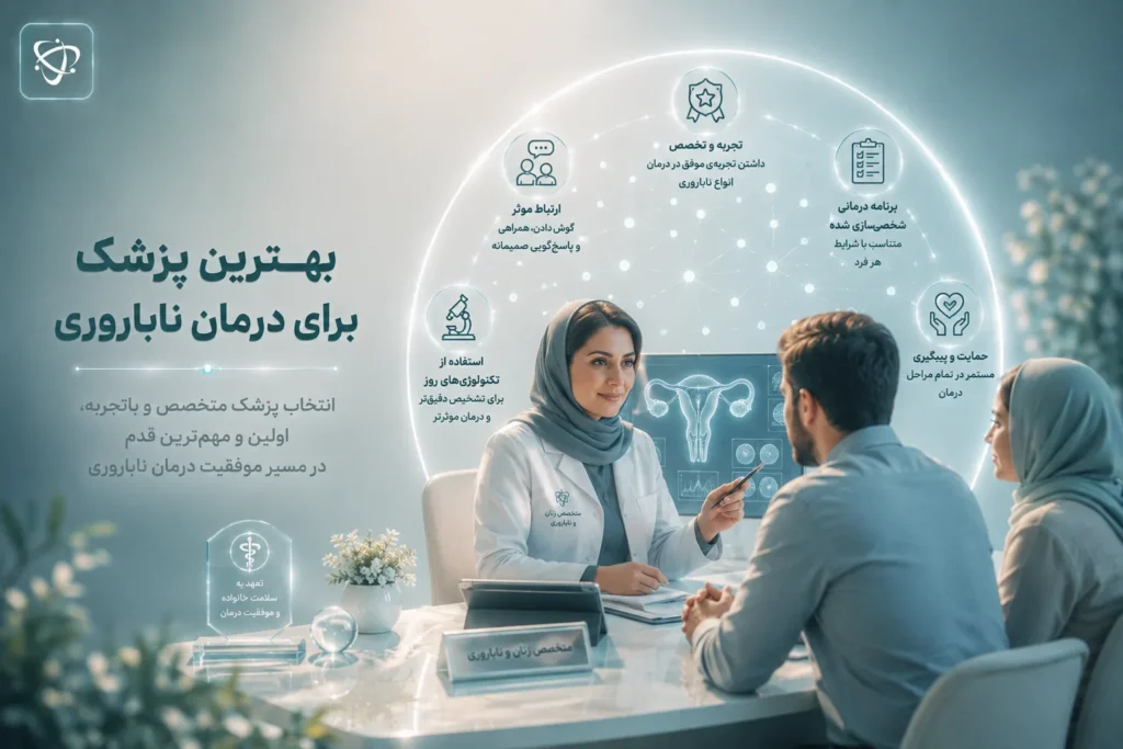 بهترین پزشک متخصص برای درمان ناباروری - آرناپ