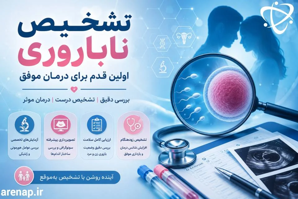 تشخیص ناباروری - آرناپ