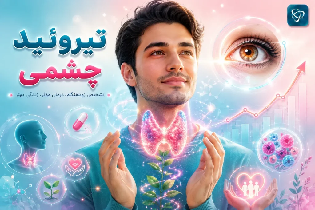 مراقبت و درمان تخصصی تیروئید چشمی- آرناپ