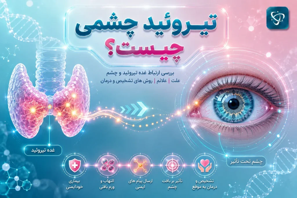 تیروئید چشمی چیست؟- آرناپ