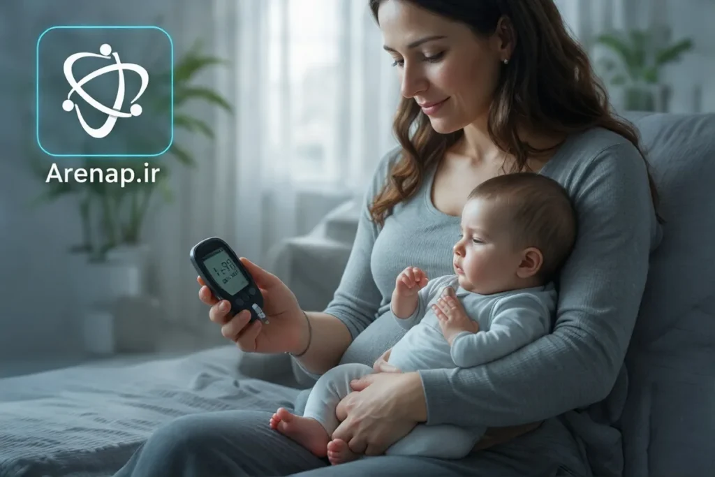 مراقبت‌های بعد از زایمان در دیابت بارداری-ارناپ