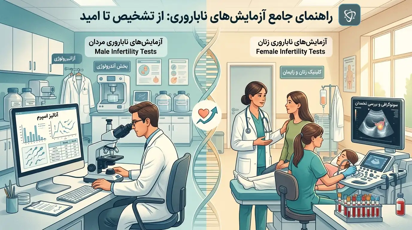 آزمایش ناباروری چیست - آرناپ