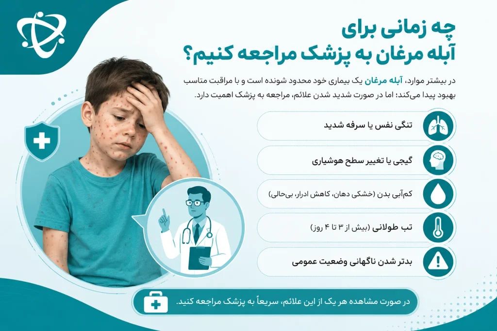 چه زمانی برای آبله مرغان به پزشک مراجعه کنیم؛ علائم هشدار و افراد پرخطر