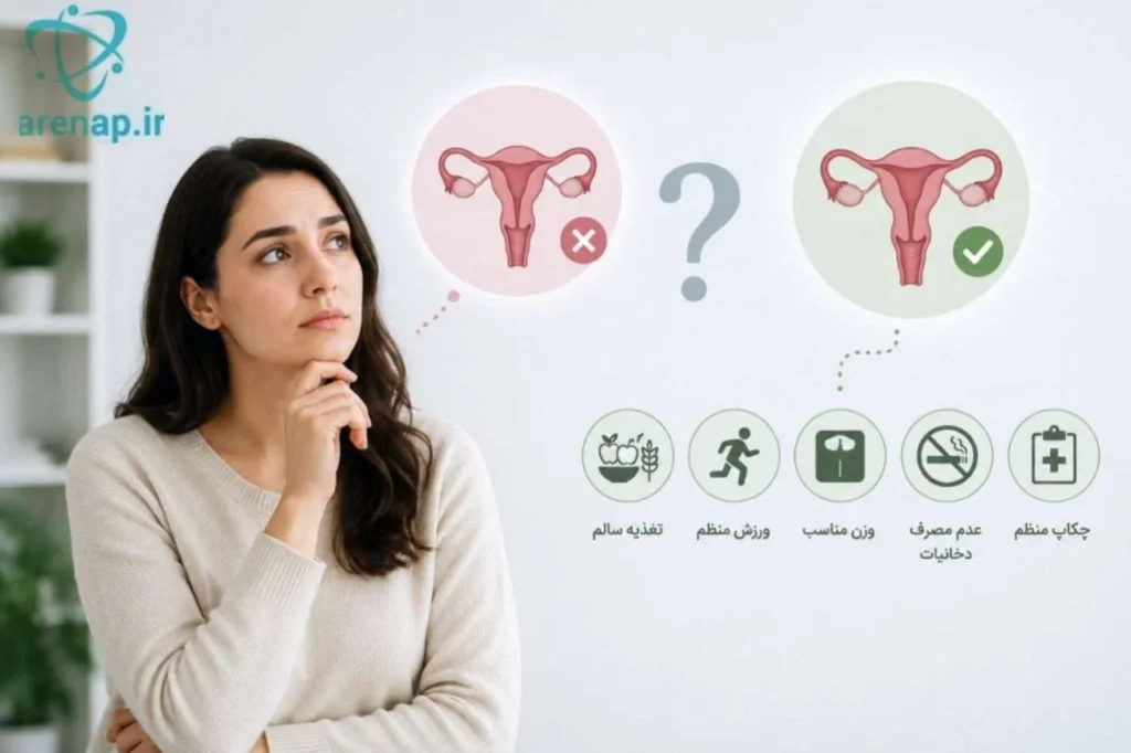 پیشگیری از ناباروری  - آرناپ