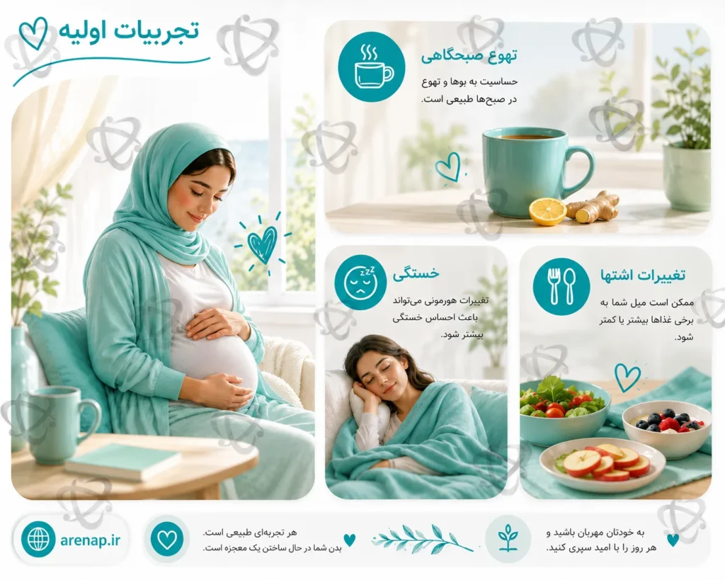 علائم اولیه بارداری