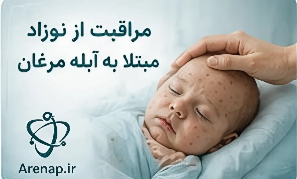 مراقبت از نوزاد مبتلا به آبله مرغان-ارناپ