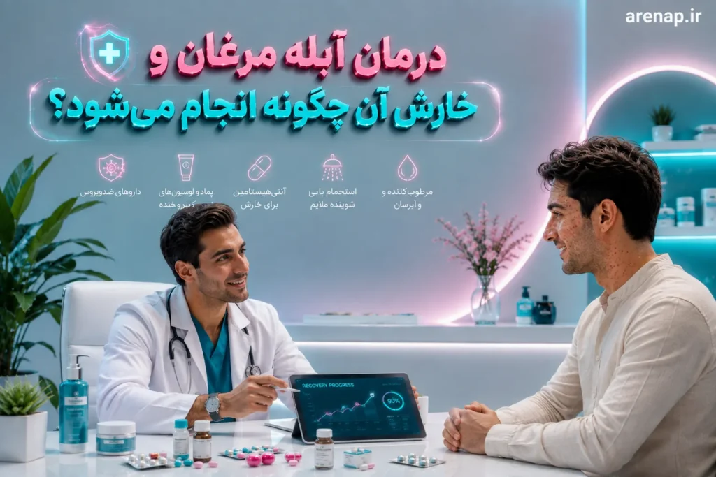روش‌های تسکین دانه‌ها و خارش ناشی از آبله مرغان- آرناپ