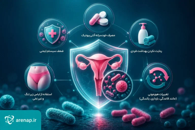 عفونت واژن اگر درمان نشود چه میشود - آرناپ